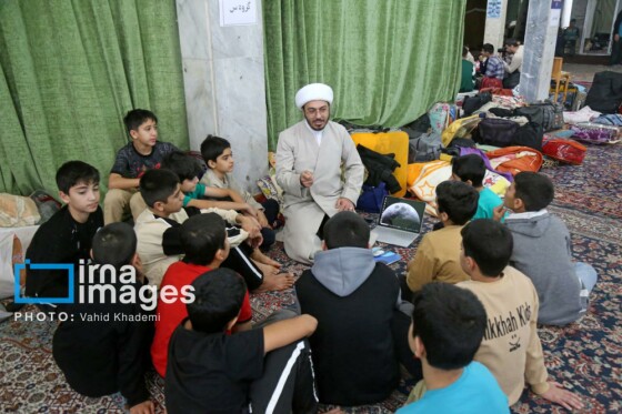 مراسم معنوی اعتکاف در مساجد بجنورد