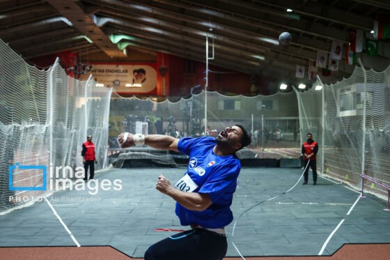 مسابقات دومیدانی داخل سالن قهرمانی کشور