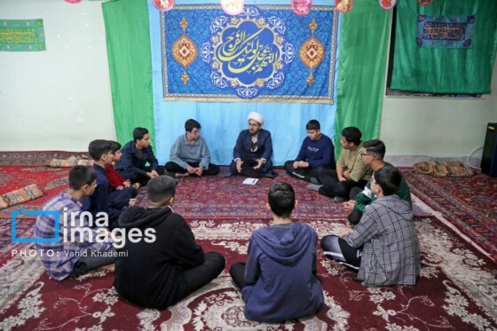 مراسم معنوی اعتکاف در مساجد بجنورد