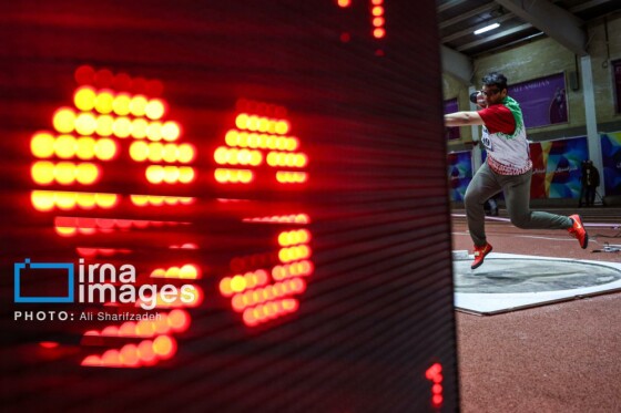 مسابقات دومیدانی داخل سالن قهرمانی کشور