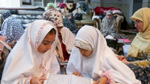 گزارش تصویری/ مراسم معنوی اعتکاف در مساجد بجنورد