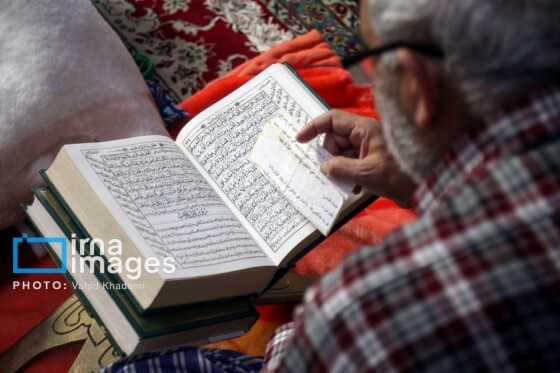 مراسم معنوی اعتکاف در مساجد بجنورد