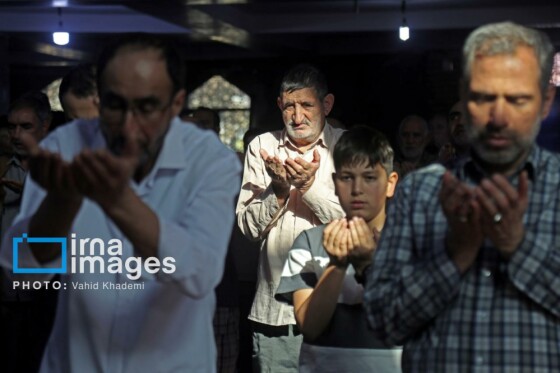 مراسم معنوی اعتکاف در مساجد بجنورد