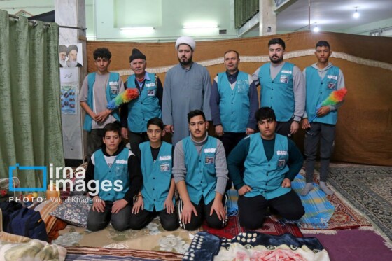 مراسم معنوی اعتکاف در مساجد بجنورد