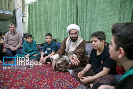 مراسم معنوی اعتکاف در مساجد بجنورد