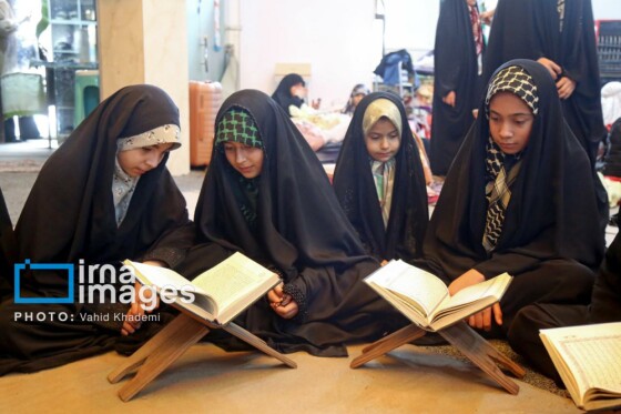 مراسم معنوی اعتکاف در مساجد بجنورد