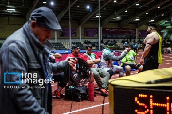 مسابقات دومیدانی داخل سالن قهرمانی کشور