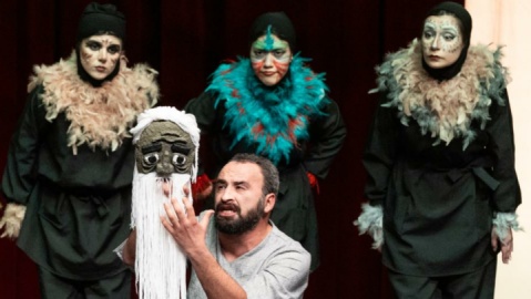 گزارش تصویری/نمایش منطق الطیر