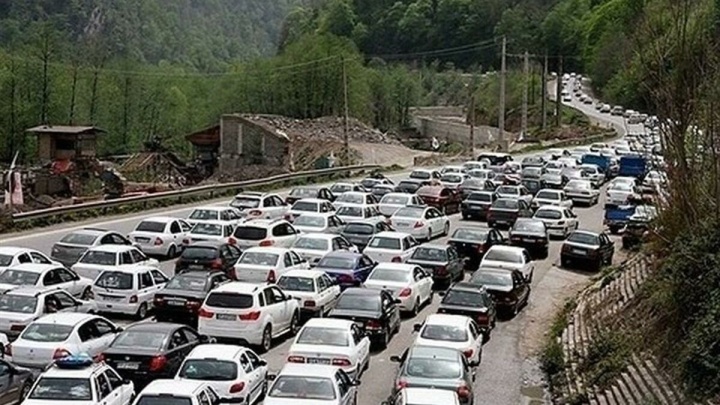 ترافیک سنگین در هراز و آزادراه‌های تهران–پردیس و قزوین–کرج