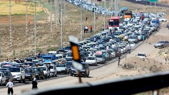 ترافیک سنگین در ورودی‌های تهران