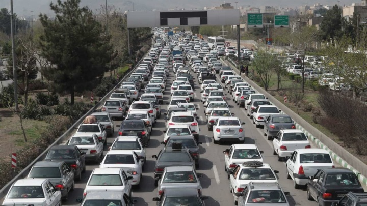 یکشنبه پر ترافیک پایتخت
