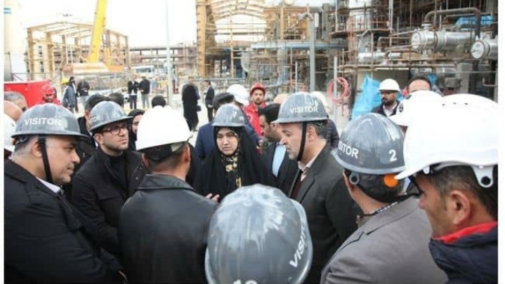 بازدید اعضای فراکسیون محیط زیست مجلس از پالایش نفت تهران