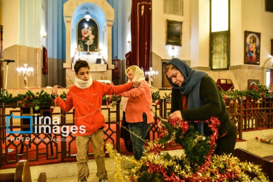 ارامنه به استقبال سال نو می‌روند