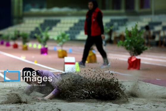 مسابقات دوومیدانی زنان داخل سالن قهرمانی کشور