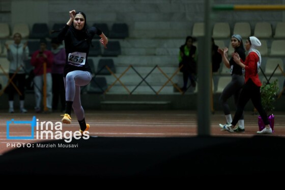 مسابقات دوومیدانی زنان داخل سالن قهرمانی کشور