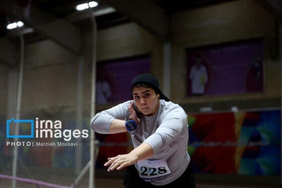 مسابقات دوومیدانی زنان داخل سالن قهرمانی کشور