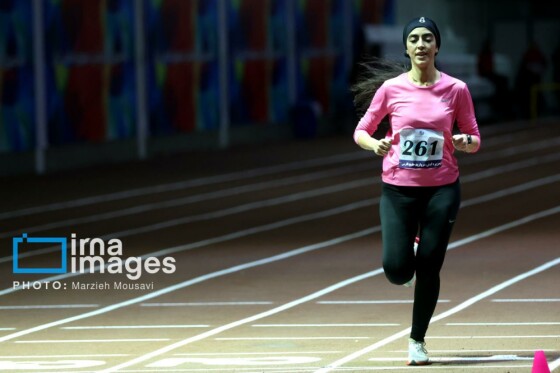 مسابقات دوومیدانی زنان داخل سالن قهرمانی کشور