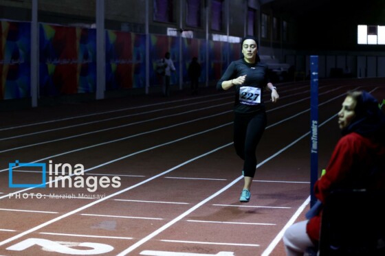 مسابقات دوومیدانی زنان داخل سالن قهرمانی کشور