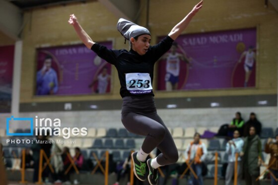 مسابقات دوومیدانی زنان داخل سالن قهرمانی کشور