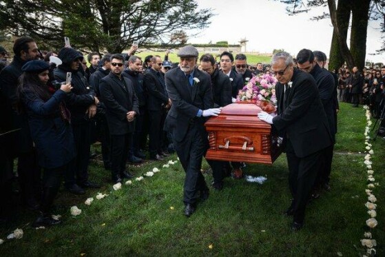 خاکسپاری بهرام بیضایی