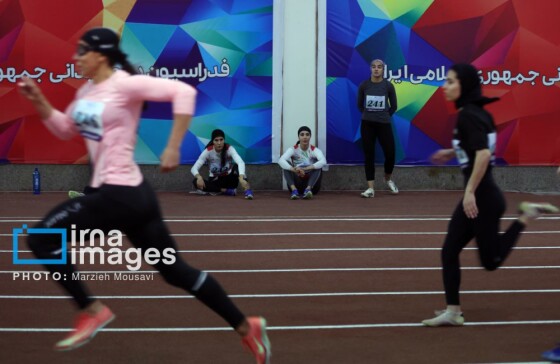 مسابقات دوومیدانی زنان داخل سالن قهرمانی کشور