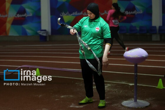 مسابقات دوومیدانی زنان داخل سالن قهرمانی کشور