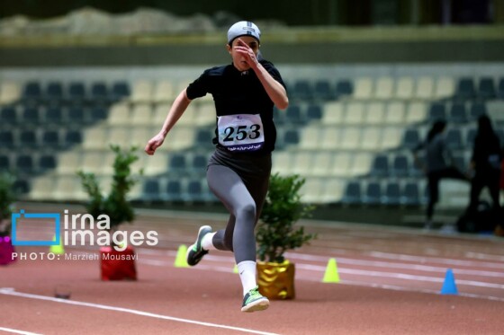 مسابقات دوومیدانی زنان داخل سالن قهرمانی کشور