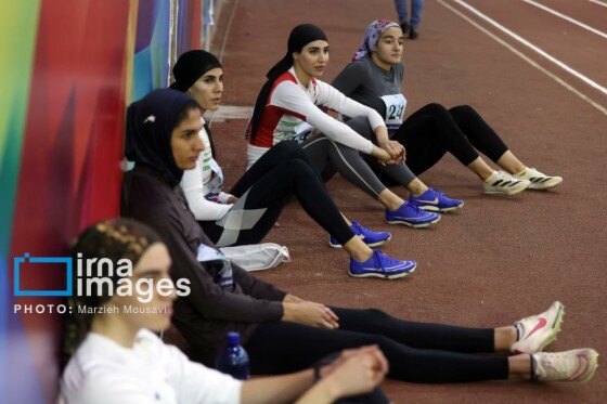 مسابقات دوومیدانی زنان داخل سالن قهرمانی کشور