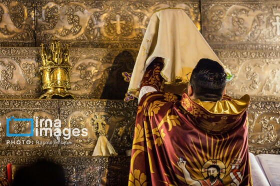 مراسم «تقدس آب و عشای ربانی» در کلیسای بیت اللحم اصفهان