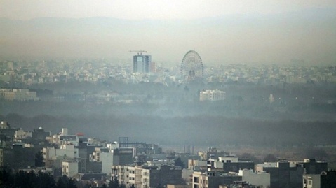 هوای تهران ناسالم است