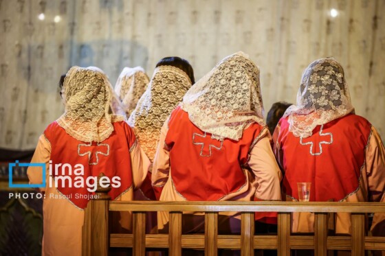 مراسم «تقدس آب و عشای ربانی» در کلیسای بیت اللحم اصفهان