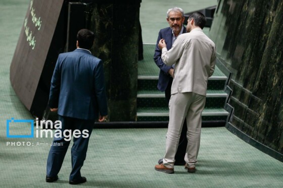 حضور وزیر اقتصاد در جلسه علنی مجلس شورای اسلامی