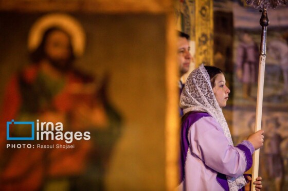 مراسم «تقدس آب و عشای ربانی» در کلیسای بیت اللحم اصفهان