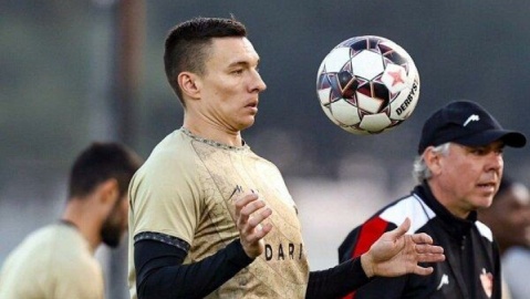 حضور سرگیف در تمرین شاداب پرسپولیس