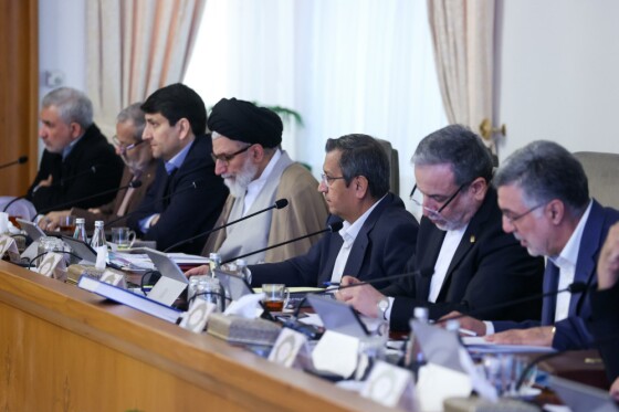 جلسه هیئت دولت