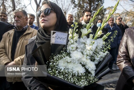 مراسم تشییع پیکر «سعید پیردوست»