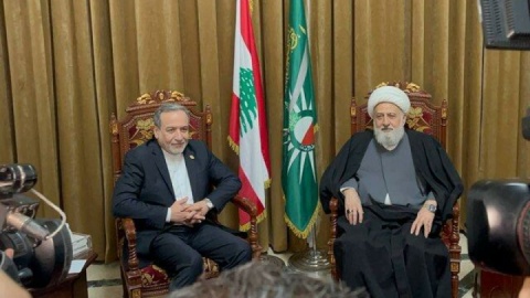 دیدار عراقچی با نایب‌رئیس مجلس اعلای شیعیان لبنان