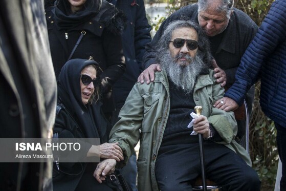 مراسم تشییع پیکر «سعید پیردوست»