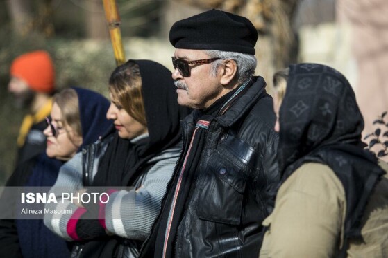 مراسم تشییع پیکر «سعید پیردوست»