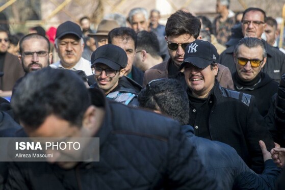 مراسم تشییع پیکر «سعید پیردوست»