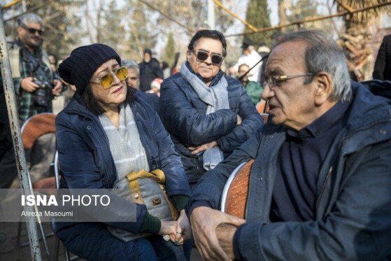 مراسم تشییع پیکر «سعید پیردوست»