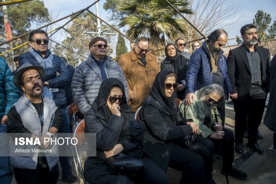 مراسم تشییع پیکر «سعید پیردوست»