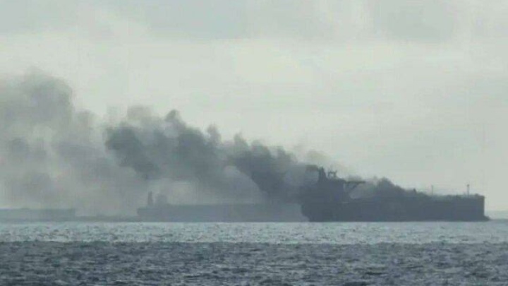 حمله پهپادی به یک نفتکش در دریای سیاه