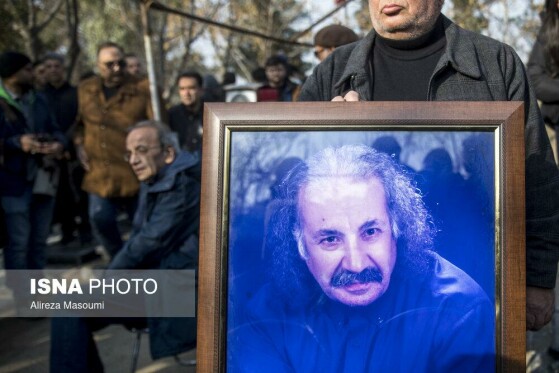 مراسم تشییع پیکر «سعید پیردوست»