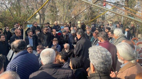 سعید پیردوست در قطعه هنرمندان آرام گرفت