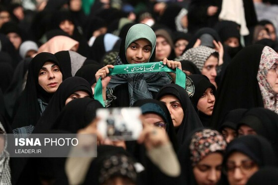 دیدار مردم قم با رهبر انقلاب