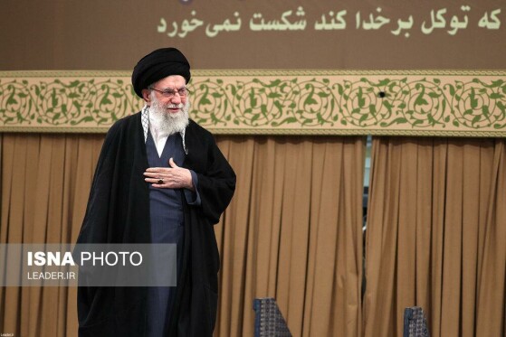 دیدار مردم قم با رهبر انقلاب