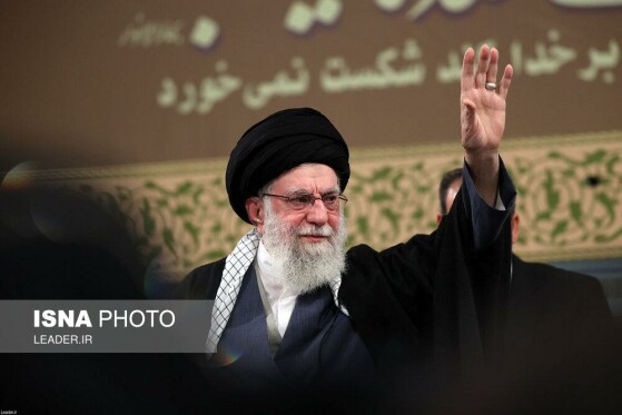 دیدار مردم قم با رهبر انقلاب