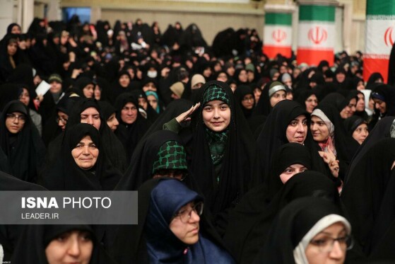 دیدار مردم قم با رهبر انقلاب