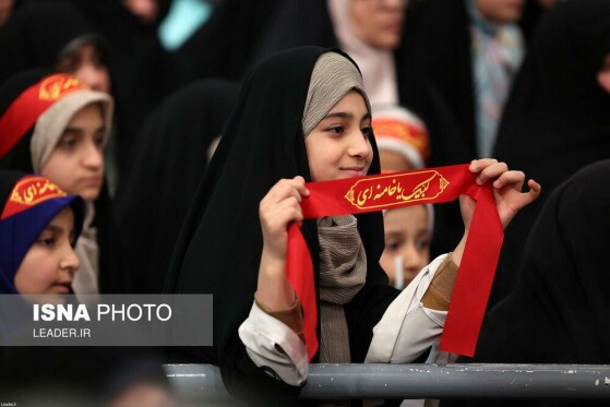 دیدار مردم قم با رهبر انقلاب